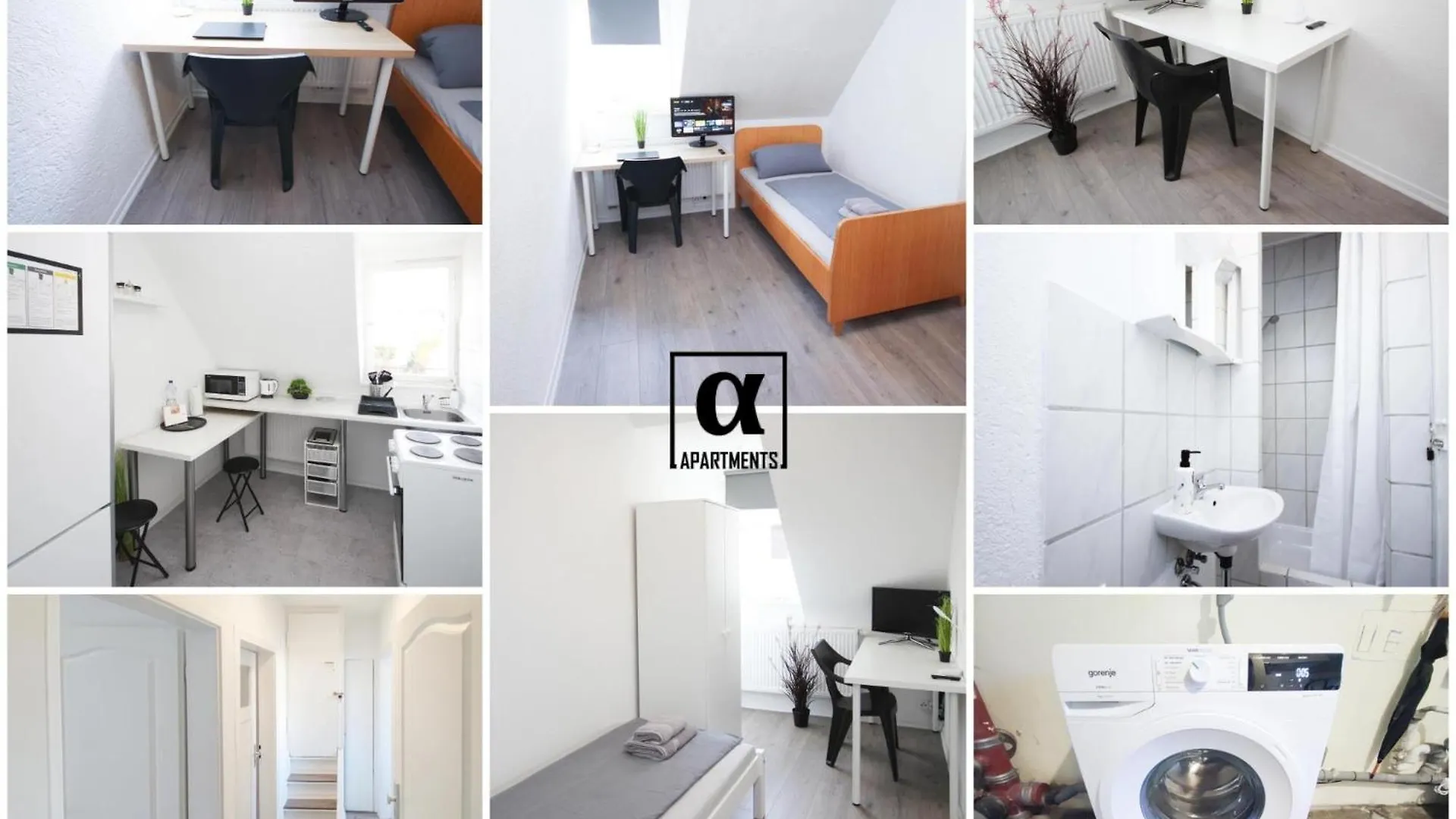 Alfa 2 Zimmer Apartment Stuttgart 2Br Tv Wifi Wm Nahe Daimler L Wifi & Smarttv I 2 Rooms L Bathroom I Kitchen location